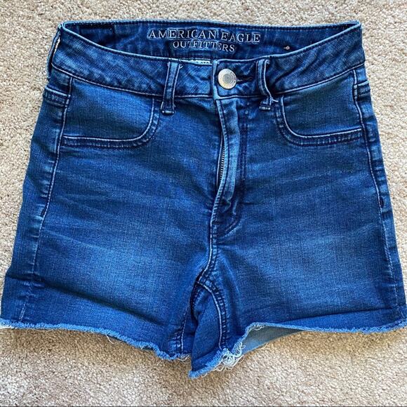 American Eagle Outfitters Sky Rise Shortie Short Size 2 - Picture 6 of 9